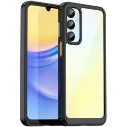 Coque arrière Phonesta Acrylic Hybrid pour Samsung Galaxy A16 - Noir
