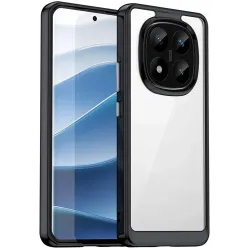 Coque arrière Phonesta Acrylic Hybrid pour Xiaomi Redmi Note 14 Pro Plus - Noir