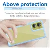 Coque arrière Phonesta Acrylic Hybrid pour Motorola Moto G85 - Bleu 4