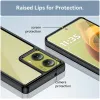 Coque arrière Phonesta Acrylic Hybrid pour Motorola Moto G85 - Noir 6