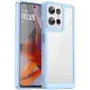 Coque arrière Phonesta Acrylic Hybrid pour Motorola Moto G75 - Bleu