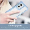 Coque arrière Phonesta Acrylic Hybrid pour Motorola Moto G55 - Bleu 5
