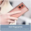 Coque arrière Phonesta Acrylic Hybrid pour Motorola Moto G04 / G04s / G24 / G24 Power / E14 - Transparent 5
