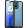Coque arrière Phonesta Acrylic Hybrid pour Motorola Moto G04 / G04s / G24 / G24 Power / E14 - Noir
