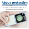 Coque arrière Phonesta Acrylic Hybrid pour Samsung Galaxy Z Flip 7 FE / Z Flip 6 - Bleu 4
