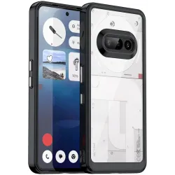 Coque arrière Phonesta Acrylic Hybrid pour Nothing Phone (3a) - Noir