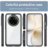 Coque arrière Phonesta Acrylic Hybrid pour Realme 14 Pro Plus - Noir 1