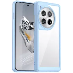 Coque arrière Phonesta Acrylic Hybrid pour OnePlus 12 - Bleu