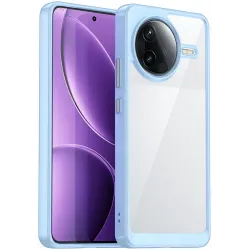 Coque arrière Phonesta Acrylic Hybrid pour Xiaomi Poco F7 Pro - Bleu