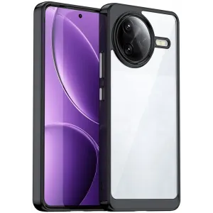 Coque arrière Phonesta Acrylic Hybrid pour Xiaomi Poco F7 Ultra - Noir