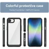 Coque arrière Phonesta Acrylic Hybrid pour Apple iPhone 17e/16e - Noir 2