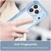 Coque arrière Phonesta Acrylic Hybrid pour Apple iPhone 17 Pro - Bleu 5