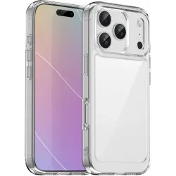 Coque arrière Phonesta Acrylic Hybrid pour Apple iPhone 17 Pro - Transparent