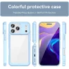 Coque arrière Phonesta Acrylic Hybrid pour Apple iPhone 17 Pro Max - Bleu 2