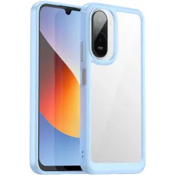 Coque arrière Phonesta Acrylic Hybrid pour Xiaomi Redmi A7 Pro - Bleu