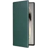 Coque portefeuille Phonesta Carbon Fiber Skin pour Samsung Galaxy S25 Ultra - Vert foncé 7