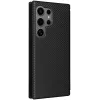 Coque portefeuille Phonesta Carbon Fiber Skin pour Samsung Galaxy S25 Ultra - Noir 8