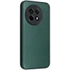 Coque portefeuille Phonesta Carbon Fiber Skin pour OnePlus 13R - Vert foncé 8
