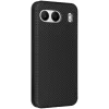Coque portefeuille Phonesta Carbon Fiber Skin pour OnePlus Nord 4 - Noir 1