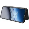 Coque portefeuille Phonesta Carbon Fiber Skin pour OnePlus Nord 4 - Noir 2
