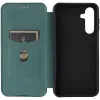 Coque portefeuille Phonesta Carbon Fiber Skin pour Samsung Galaxy A16 - Vert foncé 6
