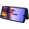 Coque portefeuille Phonesta Carbon Fiber Skin pour Samsung Galaxy A16 - Noir 3