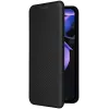 Coque portefeuille Phonesta Carbon Fiber Skin pour Google Pixel 9a - Noir 8