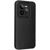 Coque portefeuille Phonesta Carbon Fiber Skin pour Realme GT 7 Pro - Noir 2