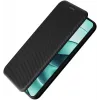 Coque portefeuille Phonesta Carbon Fiber Skin pour Xiaomi Redmi Note 14 4G - Noir 6