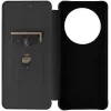 Coque portefeuille Phonesta Carbon Fiber Skin pour Xiaomi Redmi 14C / Xiaomi Poco C75 - Noir 5