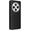 Coque portefeuille Phonesta Carbon Fiber Skin pour Xiaomi Redmi 14C / Xiaomi Poco C75 - Noir 9