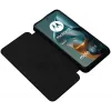 Coque portefeuille Phonesta Carbon Fiber Skin pour Motorola Moto G05 / Moto E15 - Noir 2