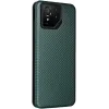 Coque portefeuille Phonesta Carbon Fiber Skin pour Asus ROG Phone 9/9 Pro - Vert foncé 3