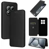 Coque portefeuille Phonesta Carbon Fiber Skin pour Xiaomi Redmi Note 15 Pro Plus / Xiaomi Poco M8 Pro - Noir 0