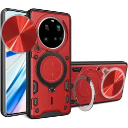 Coque arrière Phonesta CamLock pour Xiaomi 15 Ultra - Rouge