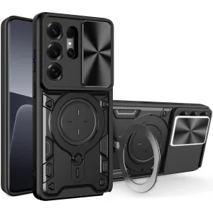 Coque arrière Phonesta CamLock pour Samsung Galaxy S26 Ultra - Noir