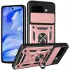 Coque arrière Phonesta CamShield pour Google Pixel 9a - Or rose