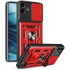 Coque arrière Phonesta CamShield pour Nothing CMF Phone 1 - Rouge