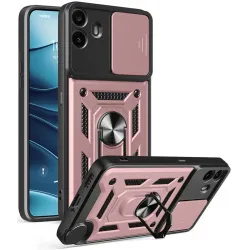 Coque arrière Phonesta CamShield pour Nothing CMF Phone 1 - Or rose