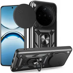 Coque arrière Phonesta CamShield pour Oppo Find X8 Pro - Noir