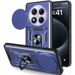 Coque arrière Phonesta CamShield pour Xiaomi Redmi Note 14 Pro 4G - Bleu