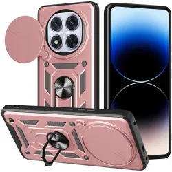 Coque arrière Phonesta CamShield pour Xiaomi Redmi Note 14 Pro Plus - Or rose