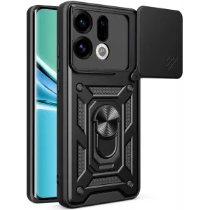 Coque arrière Phonesta CamShield pour Oppo Find X9 - Noir