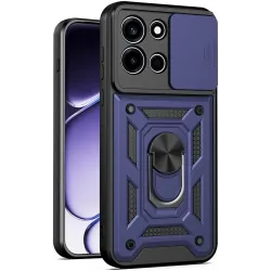 Coque arrière Phonesta CamShield pour OnePlus Nord 6 - Bleu
