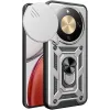 Coque arrière Phonesta CamShield pour HONOR Magic8 Lite - Argent 0