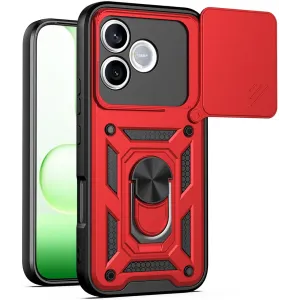 Coque arrière Phonesta CamShield pour HONOR 600 Lite - Rouge
