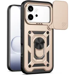 Coque arrière Phonesta CamShield pour HONOR 600/600 Pro - Or