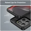Coque arrière en silicone Phonesta Carbon pour Motorola Moto G17/G17 Power/G15/G15 Power - Noir 6