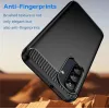 Coque arrière en silicone Phonesta Carbon pour Samsung Galaxy A26 - Noir 3