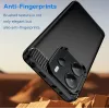 Coque arrière en silicone Phonesta Carbon pour Xiaomi Redmi Note 14 4G - Noir 3